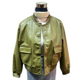 Chaqueta Eco Cuero Clasica